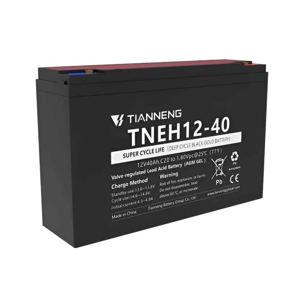TIANNENG deep cycle Battery TNEH12-40 12V 40Ah (C20)