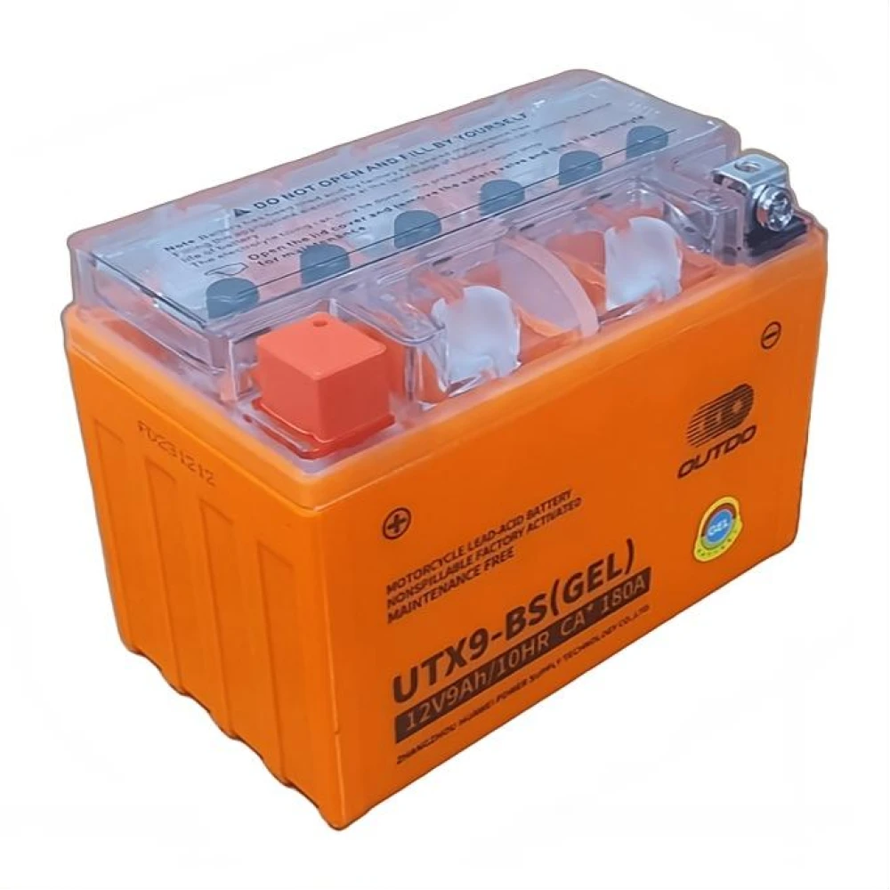 Μπαταρία OUTDO UTX9-BS GEL 12V 9Ah 180CCA (EN)