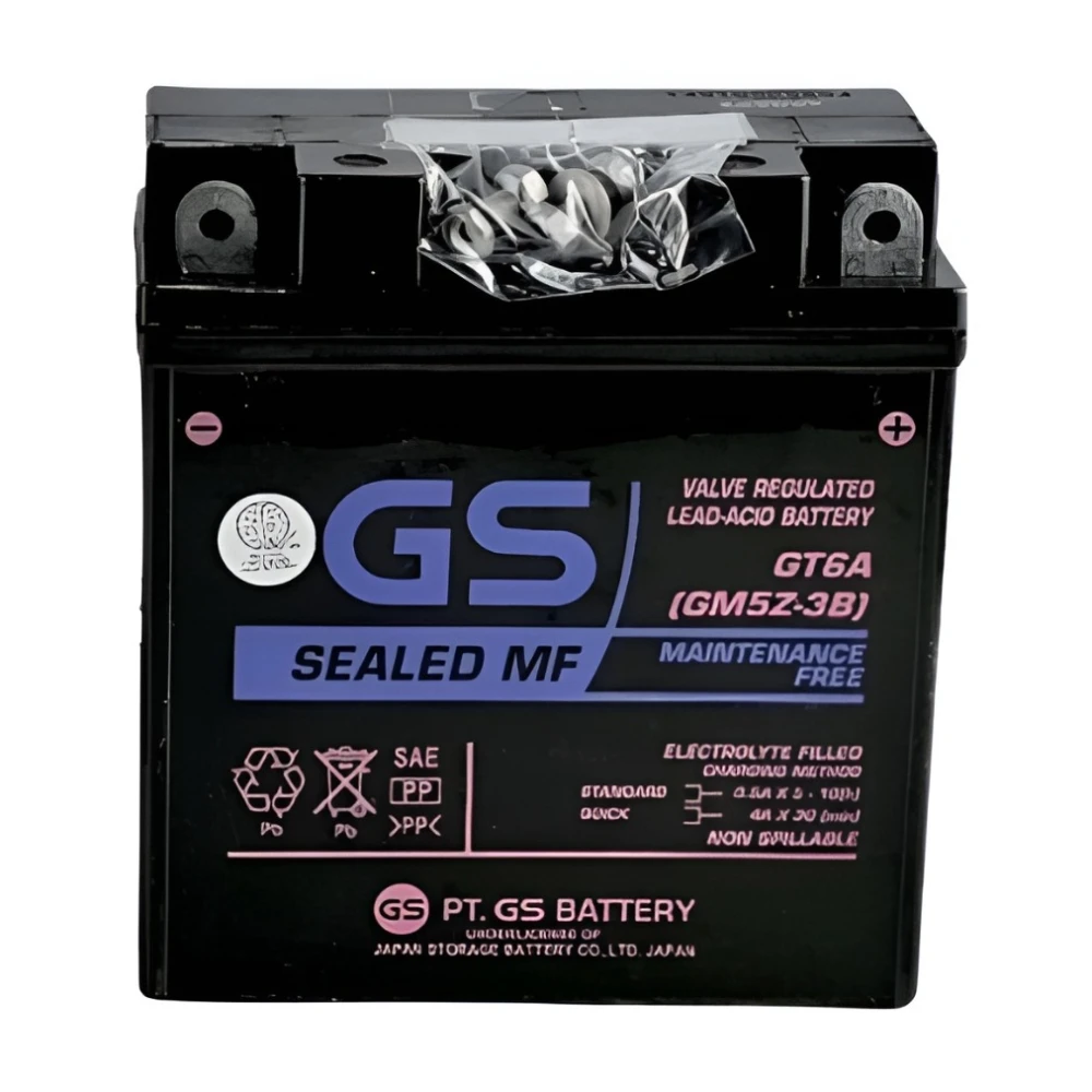 Μπαταρία GS GT6A 12V 6Ah 70CCA