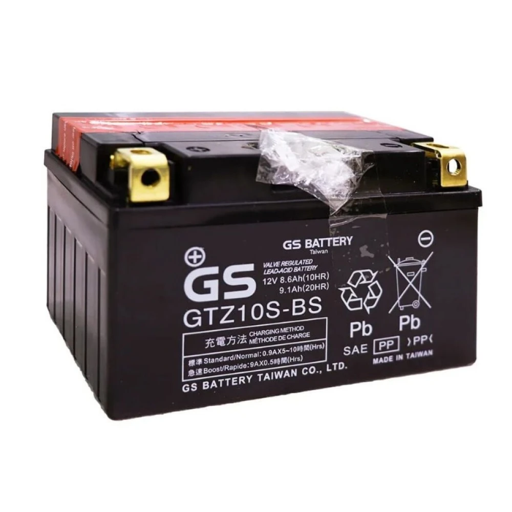 Μπαταρία GS GTZ10S-BS 12V 8.6Ah (10HR) 190CCA (EN)