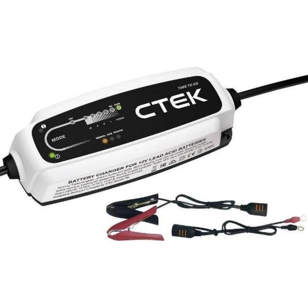 CTEK CT5 TIME TO GO 12V Φορτιστής - Συντηρητής Μπαταριών 