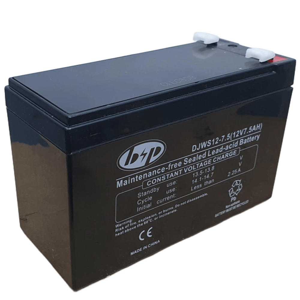 Μπαταρία B&P DJW 12-7.5 12V 7.5Ah (C20)