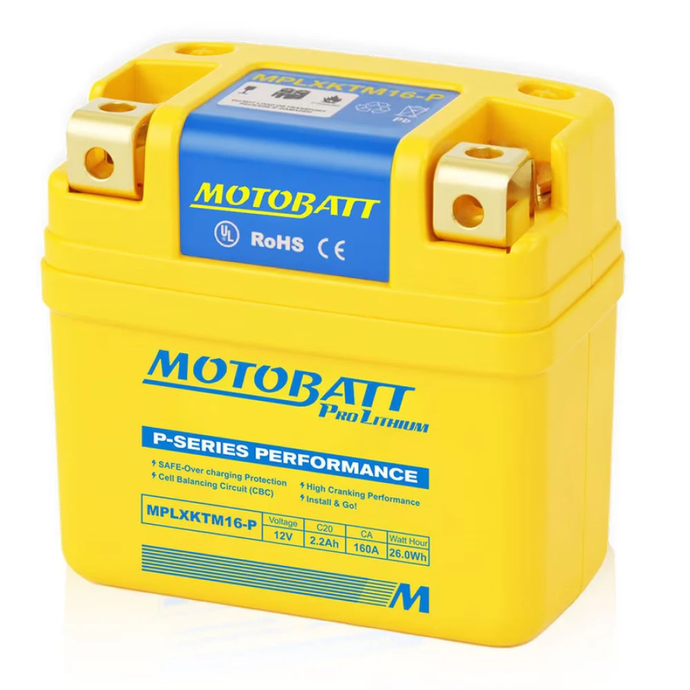 Μπαταρία MOTOBATT MPLXKTM16-P 12V 2.2Ah (20HR) 165A (CCA)