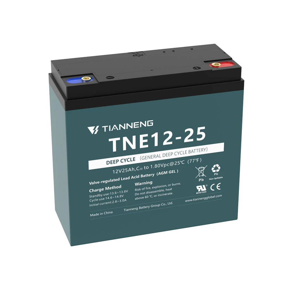 TIANNENG deep cycle Battery TNE12-25 12V 25Ah (C20)