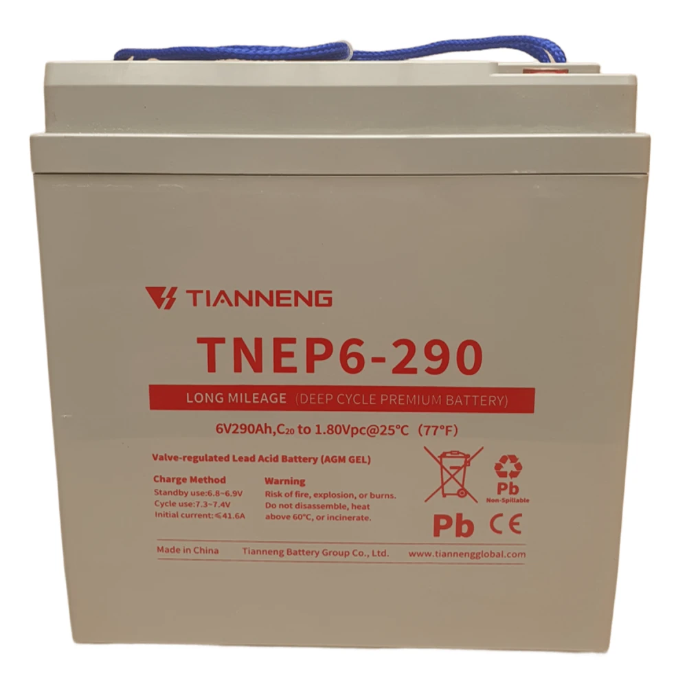 TIANNENG deep cycle Battery TNEP6-290 6V 290Ah (C20) βαθιάς εκφόρτισης
