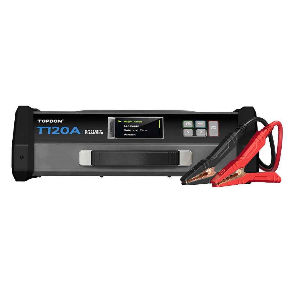 Φορτιστής - Συντηρητής μπαταριών TOPDON Tornado T120A 12V / 24V 120A (2m)