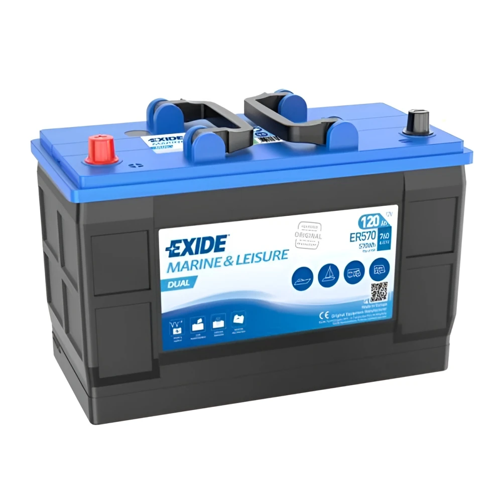 Μπαταρία EXIDE Dual ER570 12V 120Ah 760 A(CCA)