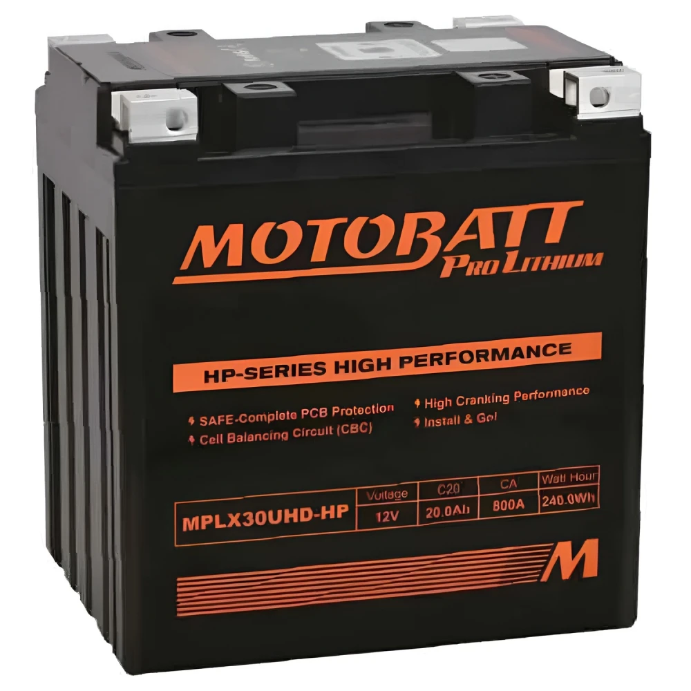 Μπαταρία MOTOBATT MLX30UHD-HP Lithium 12V 20Ah (C20) 650CCA