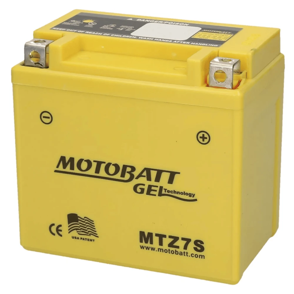 MOTOBATT Battery MTZ7S 12V 7Ah 95CCA