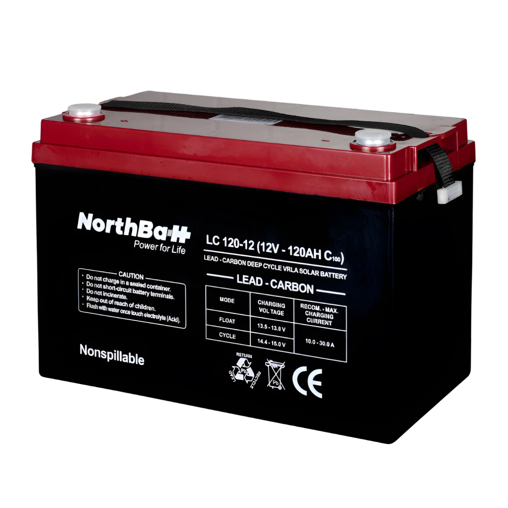 NORTHBATT battery LC 120-12 12V 120Ah VRLA - AGM Lead Carbon