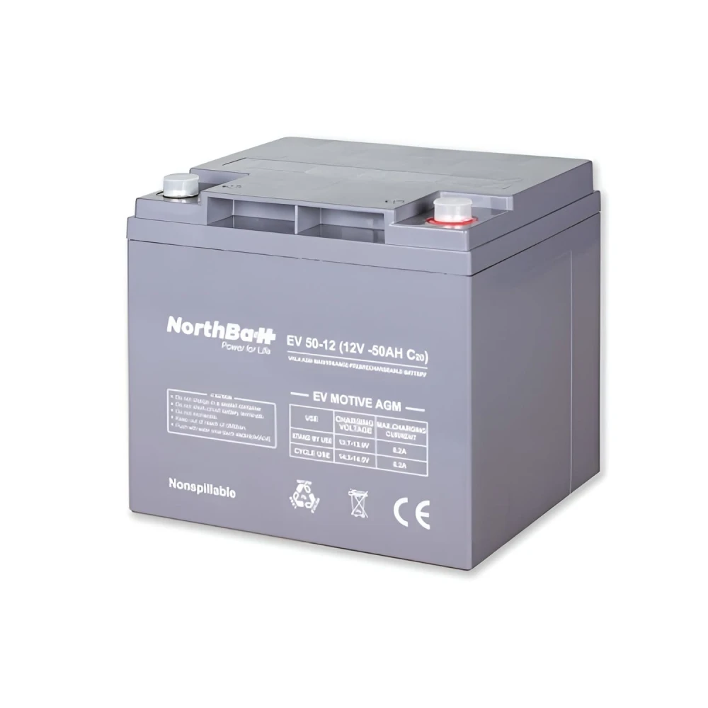NORTHBATT battery 50-12 EV 12V 50Ah VRLA - AGM EV Motive