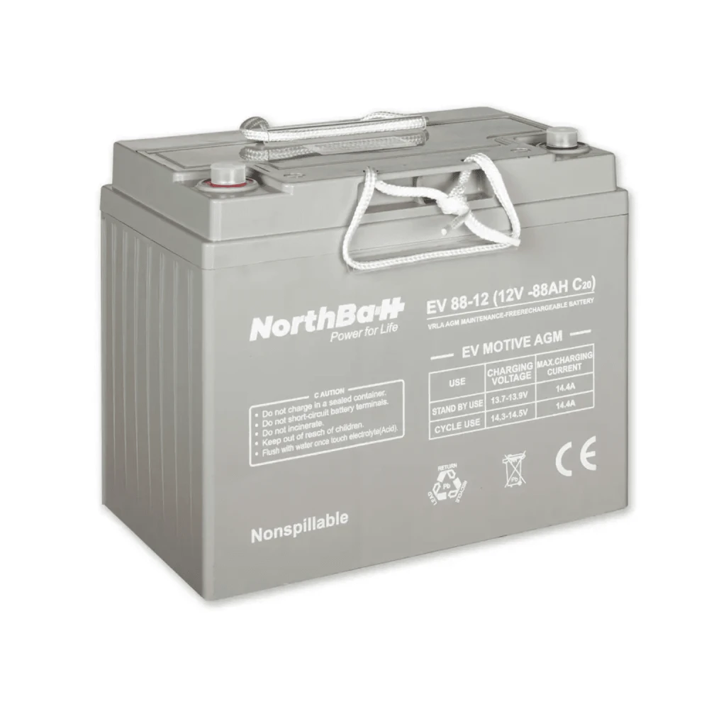 NORTHBATT battery 65-12 EV 12V 65Ah VRLA - AGM EV Motive -- COPY