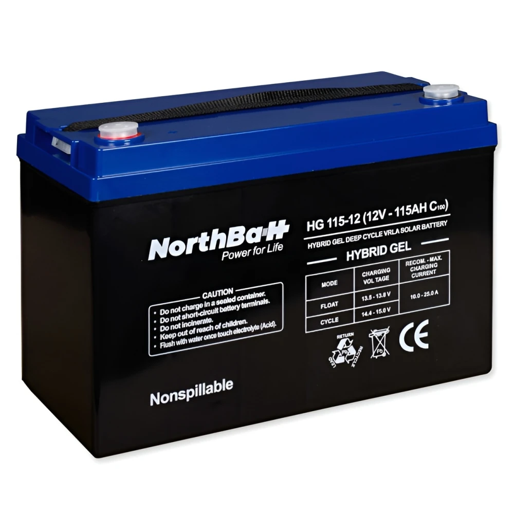 NORTHBATT HG 115-12 12V 116Ah VRLA - Hybrid Gel